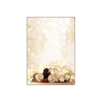 SIGEL Weihnachts-Motiv-Papier Winter Smell 25 Blatt Feinpapier