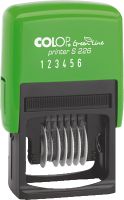 COLOP Printer S 226 GREEN LINE Ziffernstempel/105558, schwarz, Printer S226, 4mm