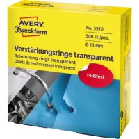 Avery Zweckform Lochverstärkungs- ring 3510 transparent 500 Stück