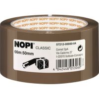 NOPI Packband 57212 Classic 50 mm x 66 m braun